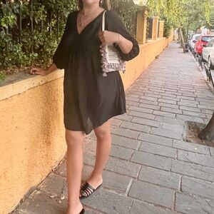 Beautiful flowy black dress